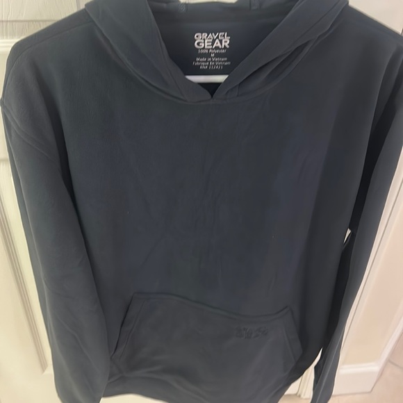 GRAVEL GEAR MOISTURE WICKING FLEECE PULLOVER HOODIE M NWT TITANIUM GRAY NEW - Picture 6 of 14